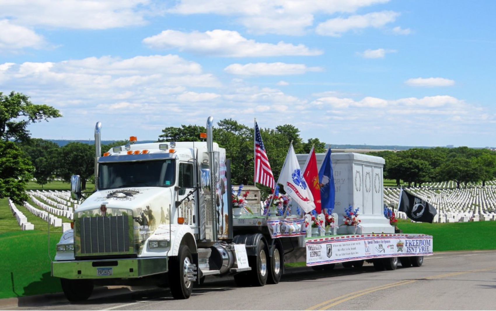 Veteran Memorial Tribute Truck
